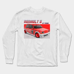 Renault 5 GT Turbo Long Sleeve T-Shirt